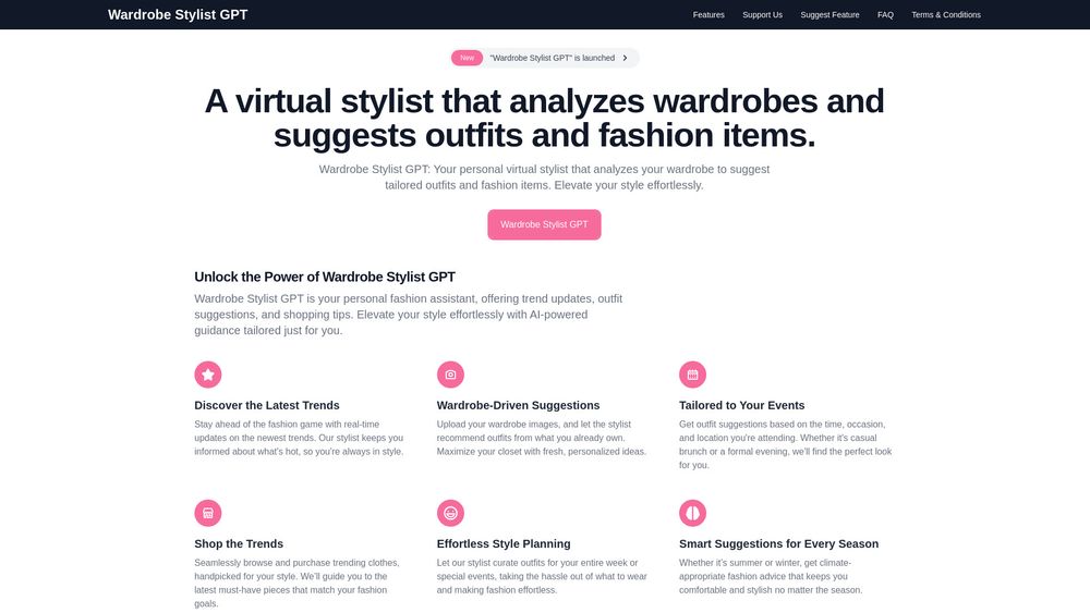 image for Wardrobe Stylist GPT