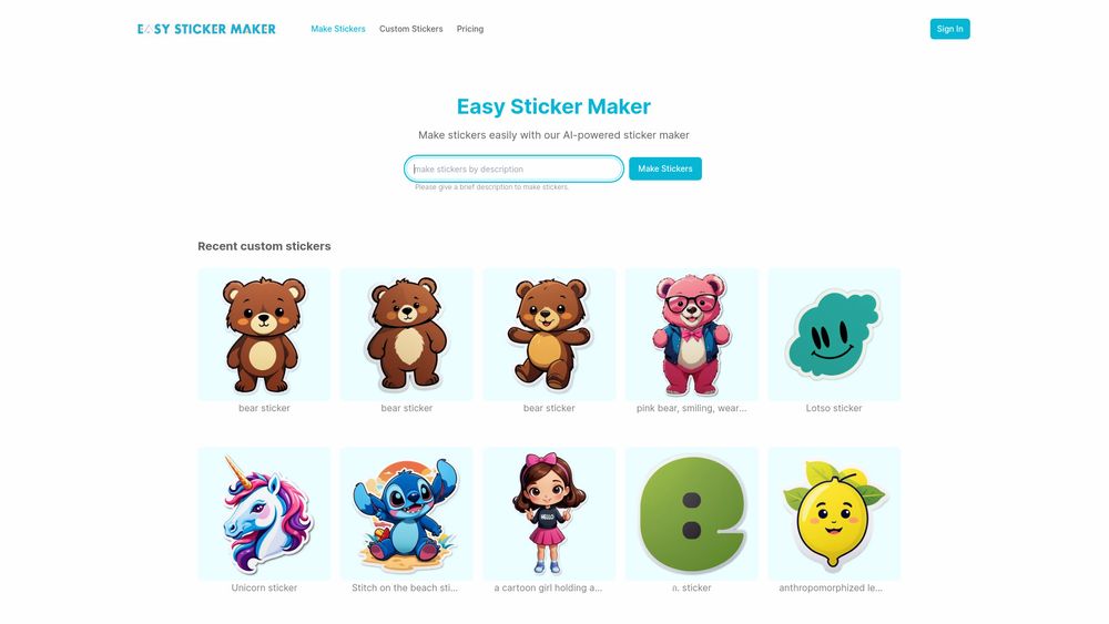 image for Easy Sticker Maker