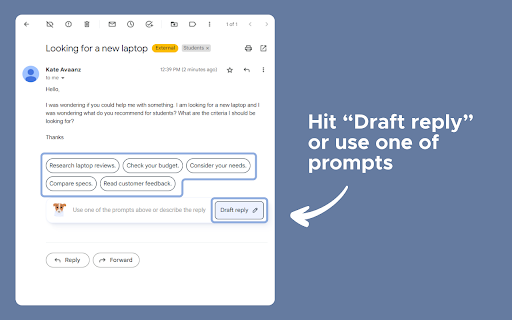 image for MailBuddy – ChatGPT AI Email Assistant