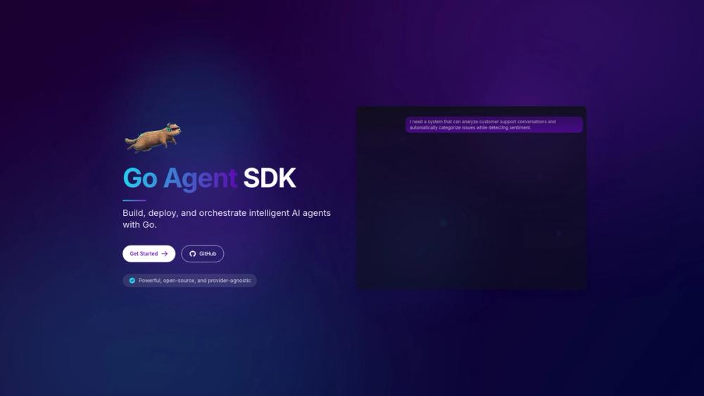 image for Go Agent SDK