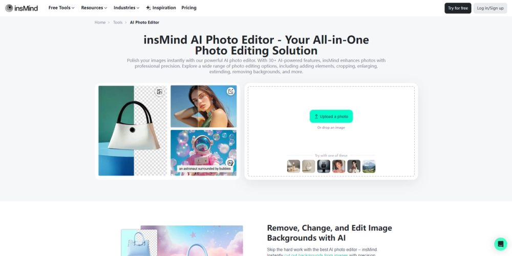 image for AI Photo Editor by insMind