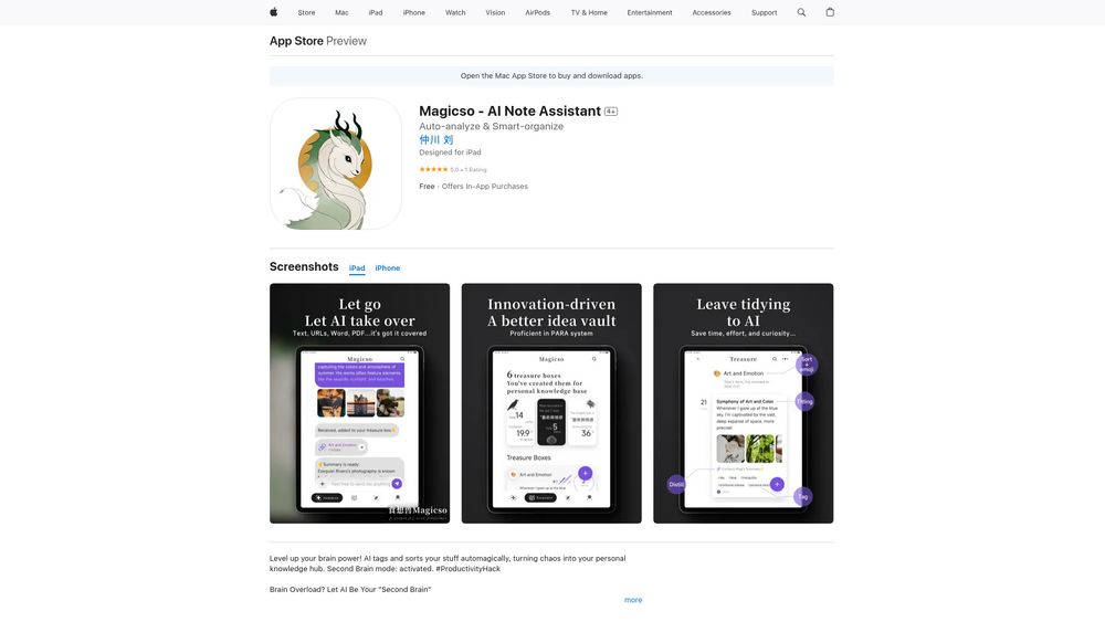 image for Magicso - AI Note Assistant