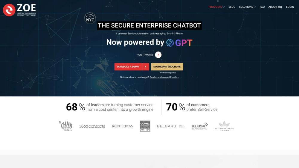 image for Zoe Chatbot