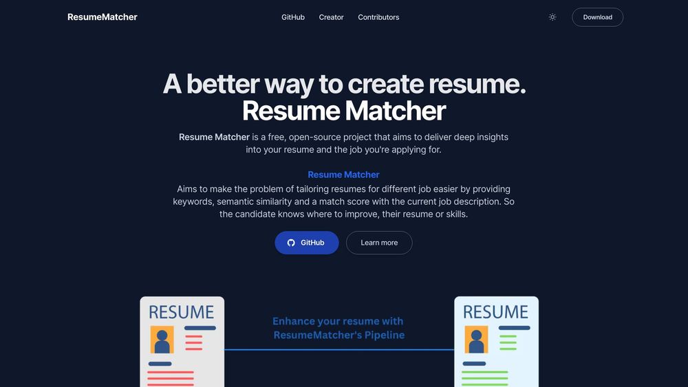 image for Resume Matcher