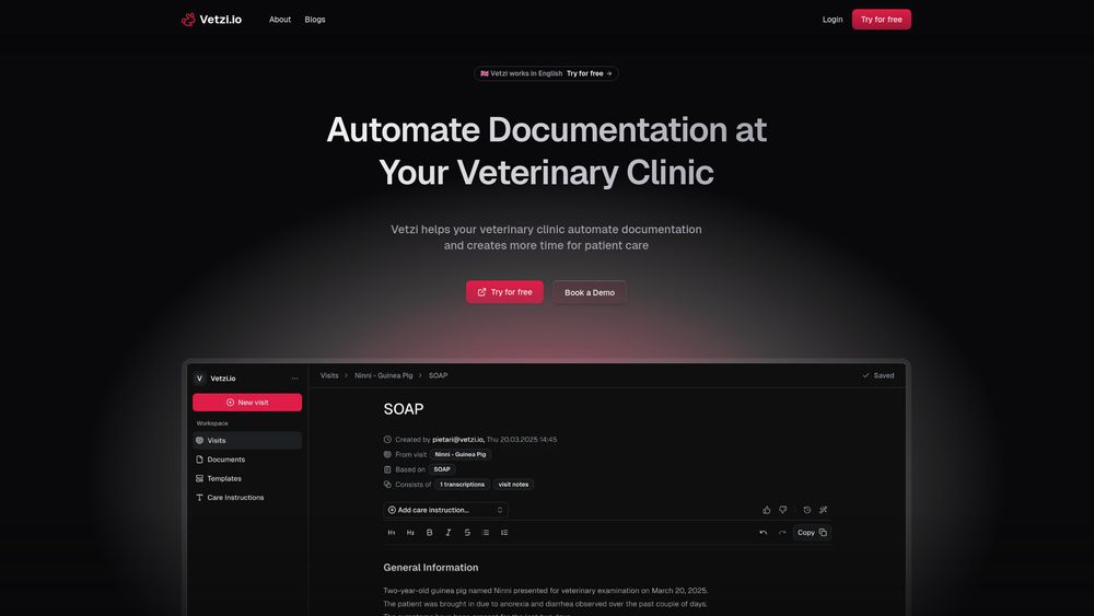 image for Vetzi.io