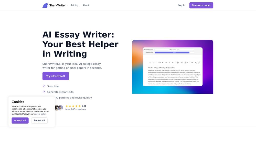image for Sharkwriter.ai