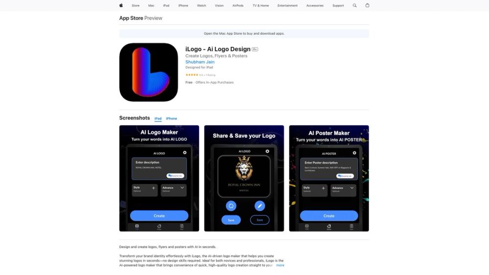 image for iLogo - Ai Logo Design