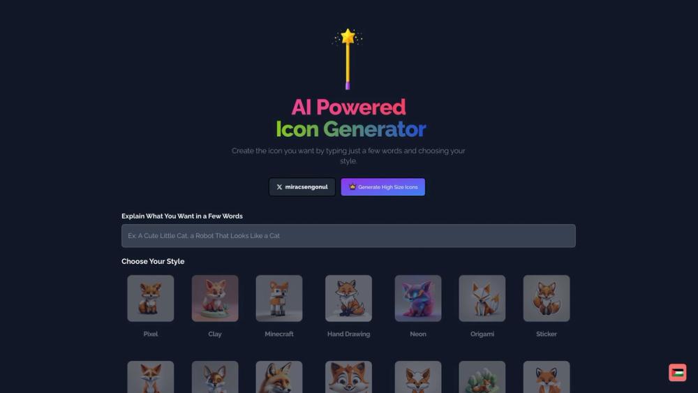 image for AI Icon Generator for Apps