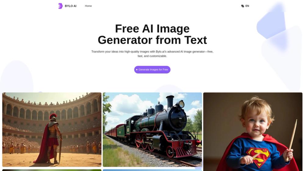 image for Bylo.ai: Free AI Image Generator