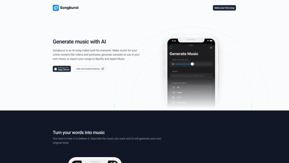image for Songburst