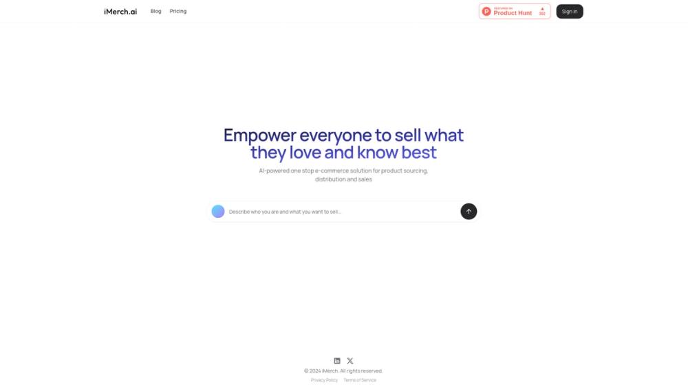 image for iMerch.ai