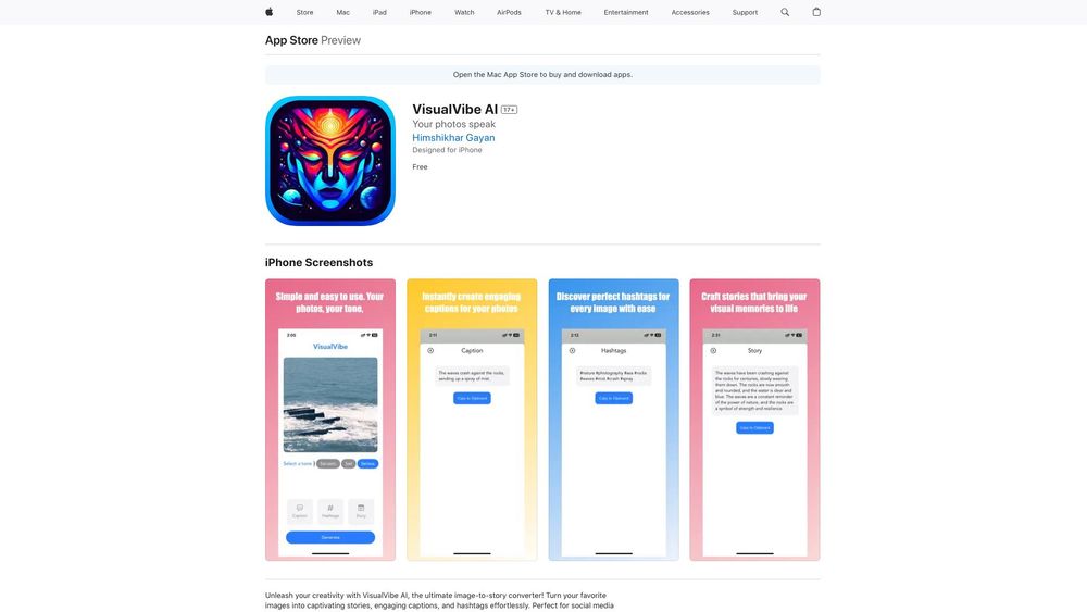 image for VisualVibe AI