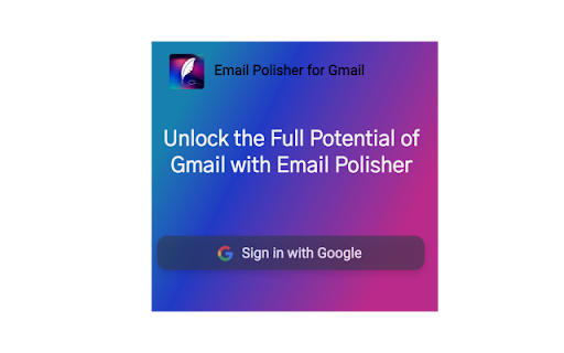 image for Email Polisher for Gmail