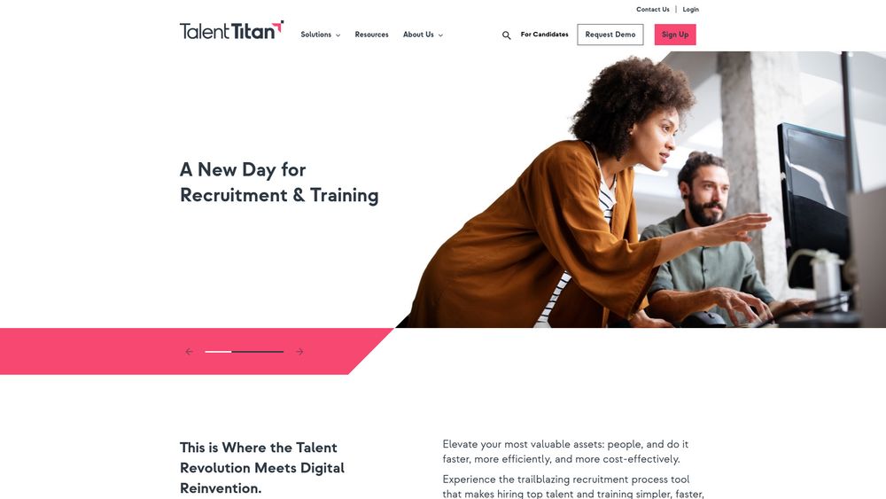 image for Talent Titan-Hiring and training
