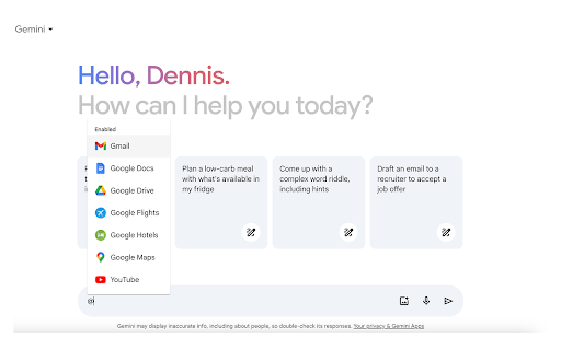 image for Gemini AI chat