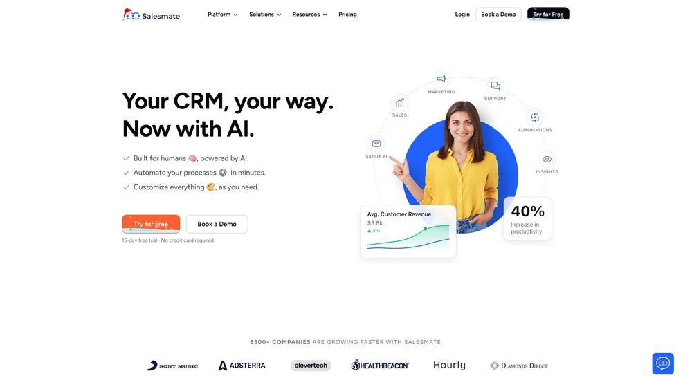 image for Salesmate CRM