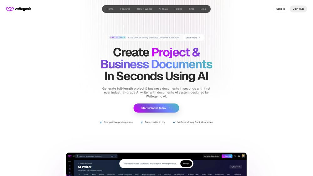 image for Writegenic AI