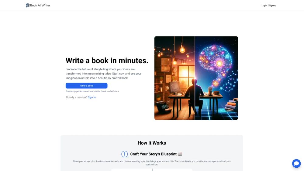 image for Book AI Writer