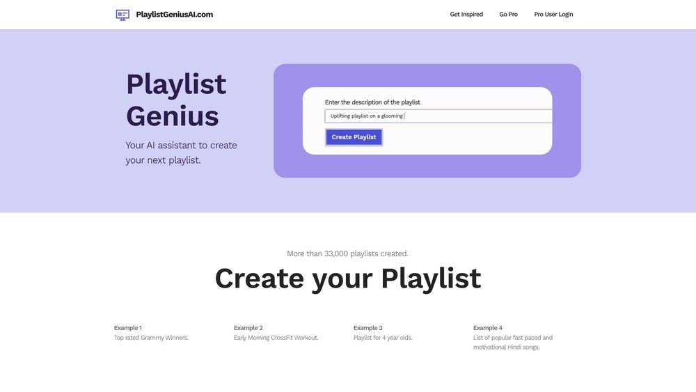 image for Playlist Genius
