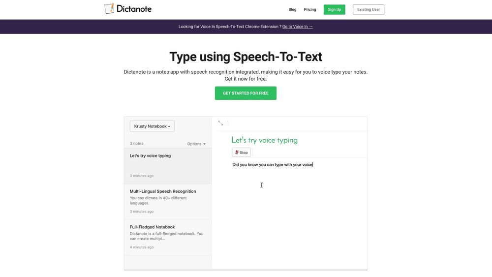 image for Dictanote