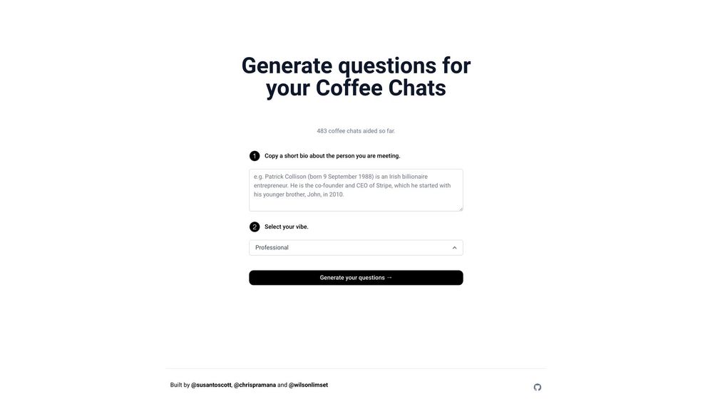 image for Coffee Chat AI