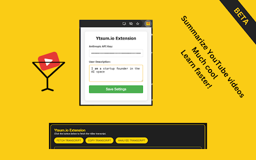 image for Ytsum.io - Summarize YouTube Videos