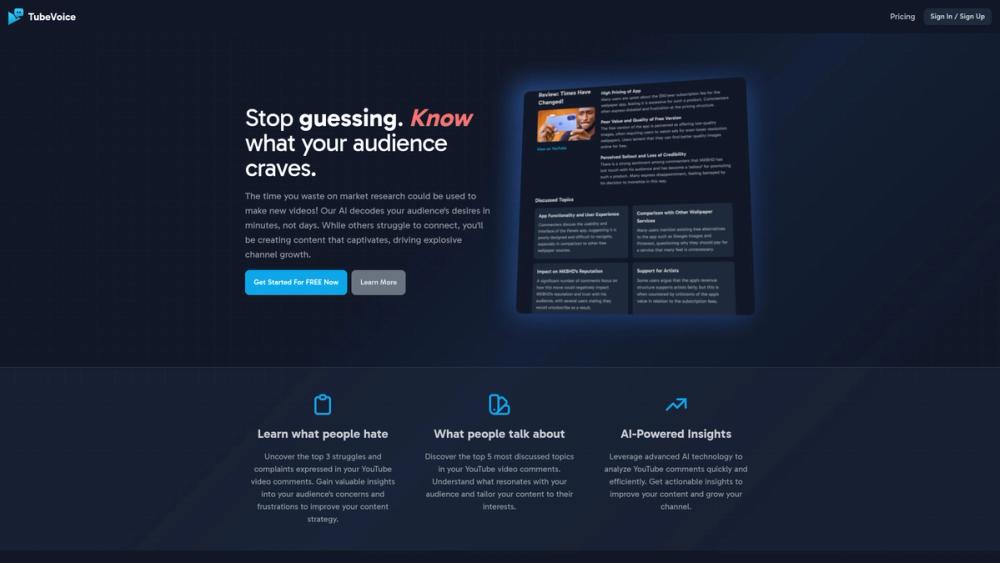 image for TubeVoice