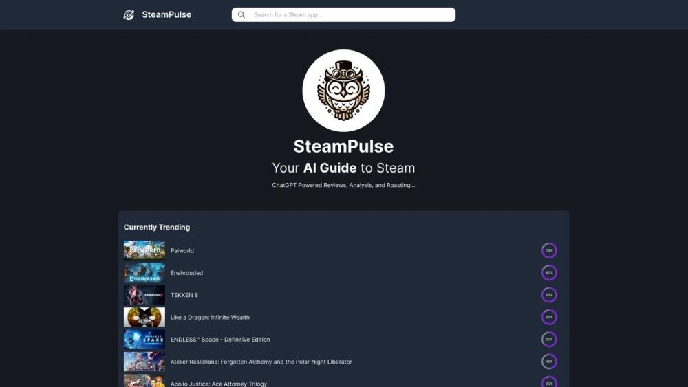 image for SteamPulse