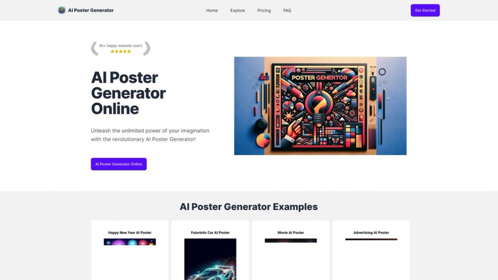 image for AI Poster Generator