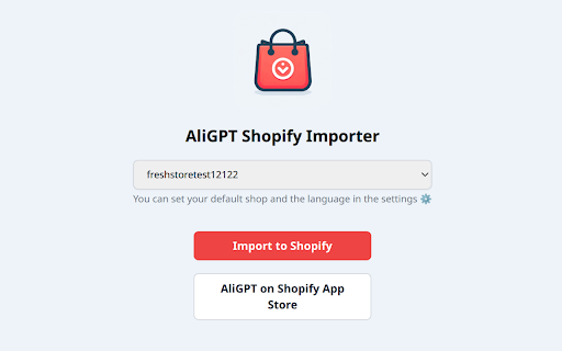 image for AliGPT Shopify Importer