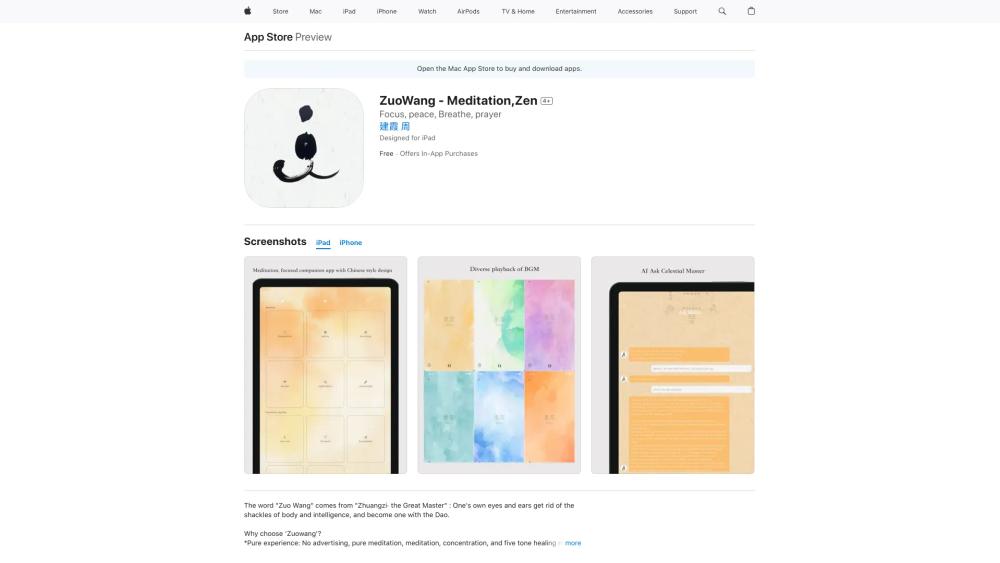 image for ZuoWang - Meditation,Zen