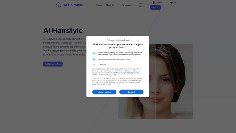 image for AI Hairstyle
