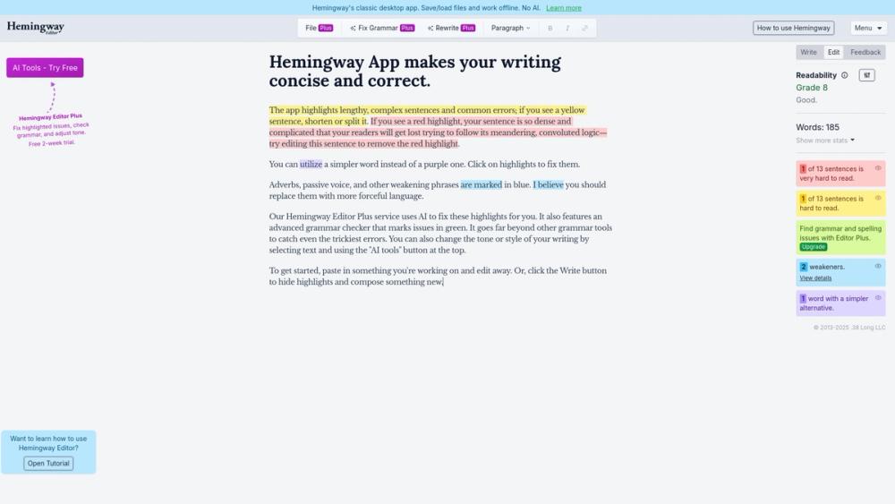 image for Hemingway Editor