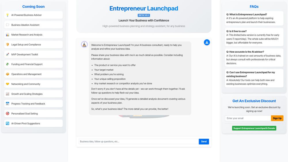 image for Entrepreneur Launchpad