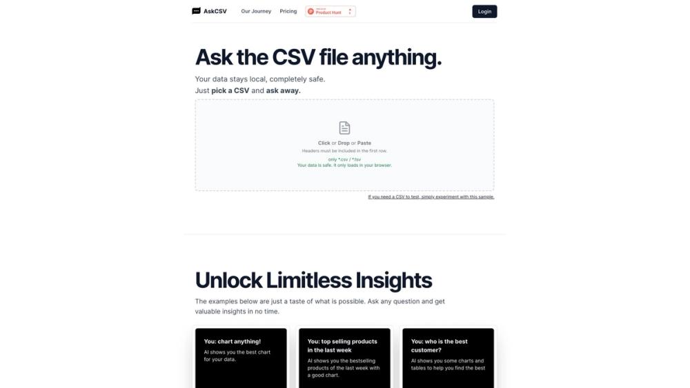image for AskCSV