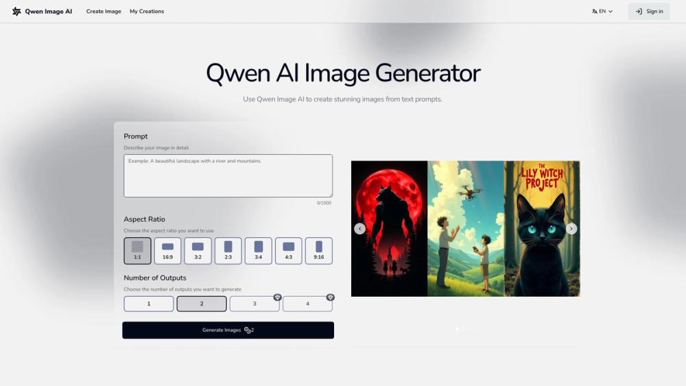 image for Qwen Image AI