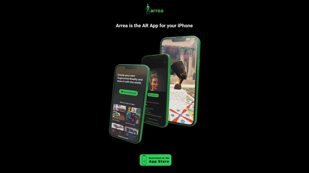 image for Arrea is the AR App for your iPhone
