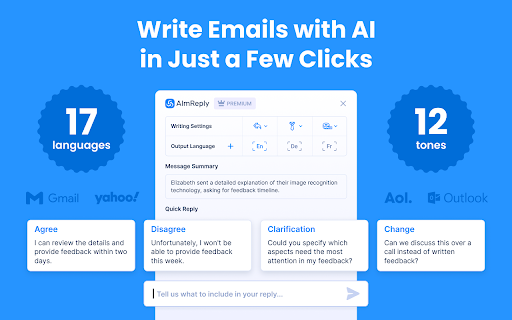 image for AI Writer and Grammar Checker Tool – AImReply