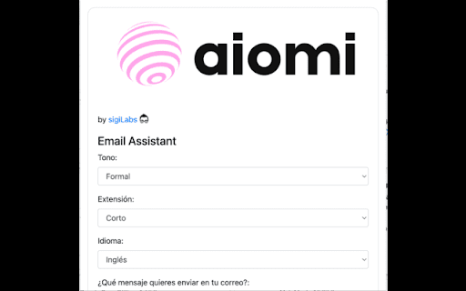 image for Aiomi: AI Assistant
