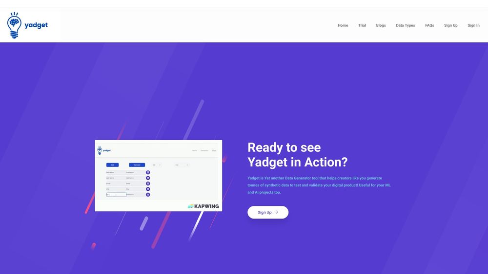 image for Yadget