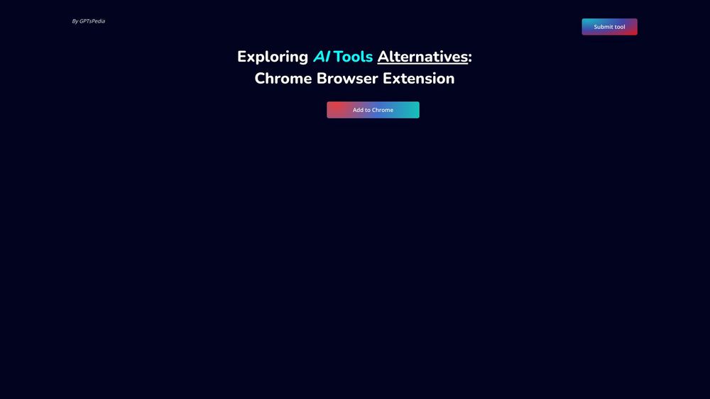 image for AI Tools Alternatives: Browser Extension