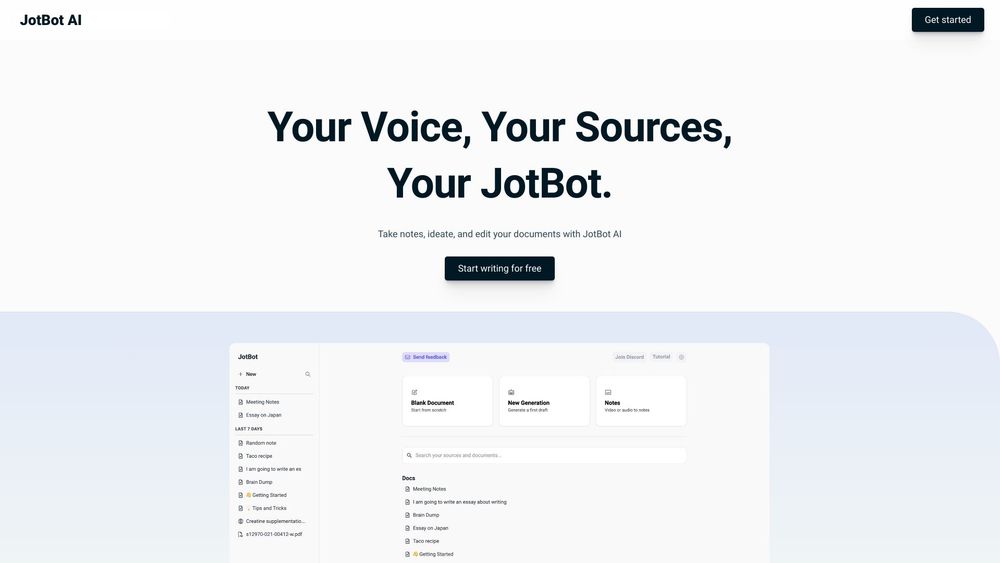 image for JotBot AI