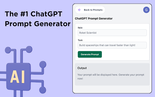 image for Prompt hackers | ChatGPT Prompt Generator