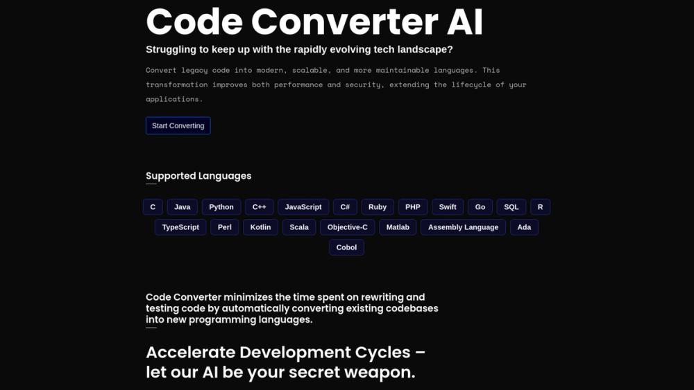 image for Converter - next-gen code migration