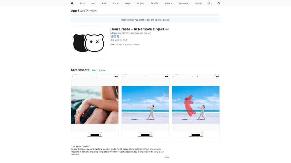 image for Bear Eraser - AI Remove Object