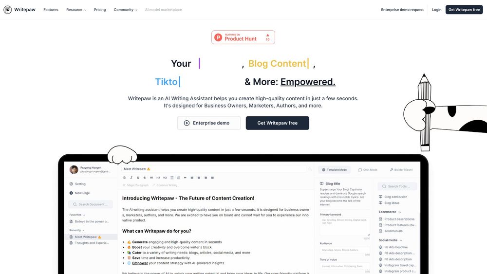image for Writepaw.com