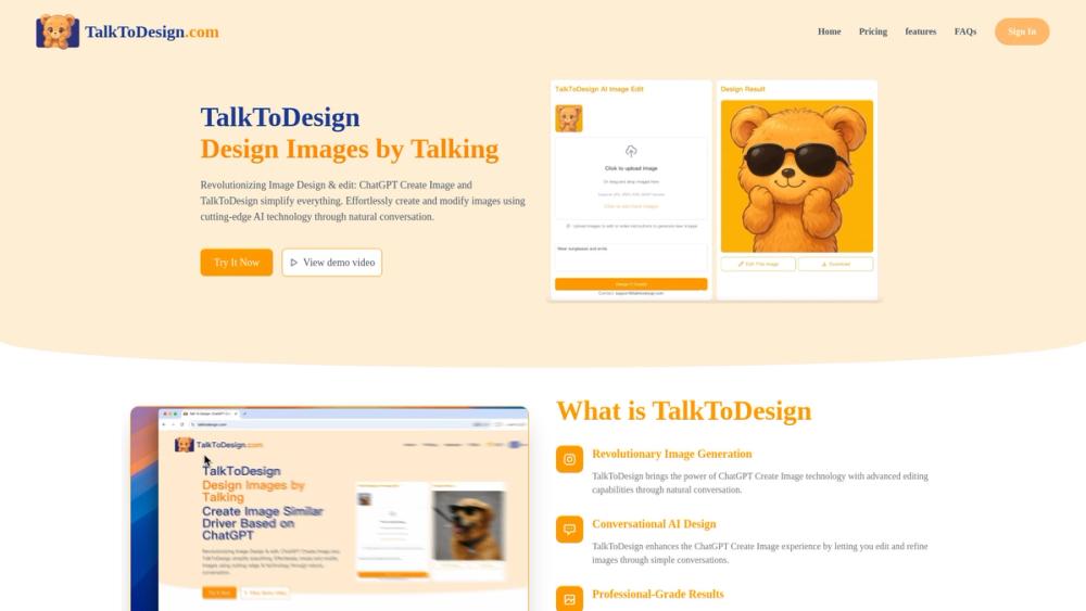 image for TalkToDesign