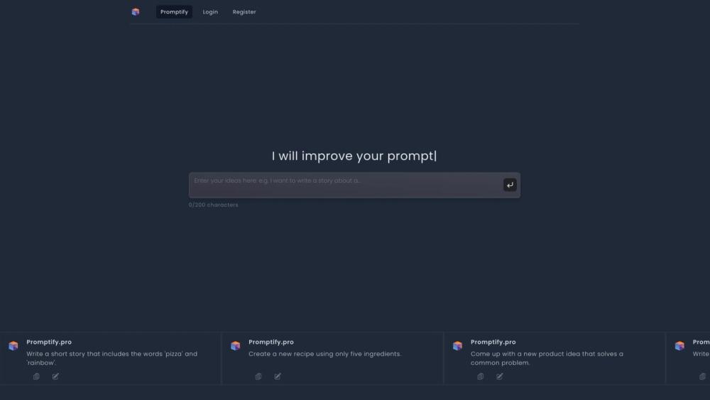 image for Promptify.pro