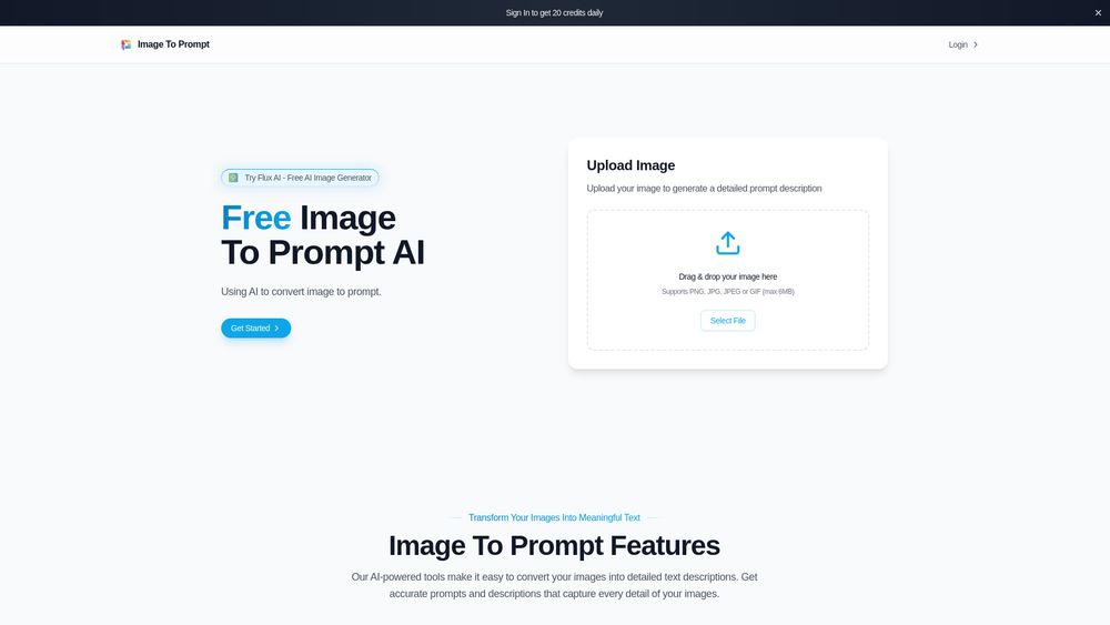 image for Image to Prompt AI - Free Unlimited Online Tool