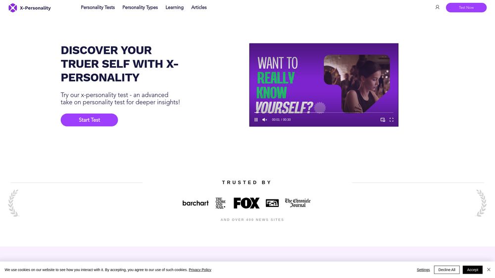 image for X Personality MBTI Test